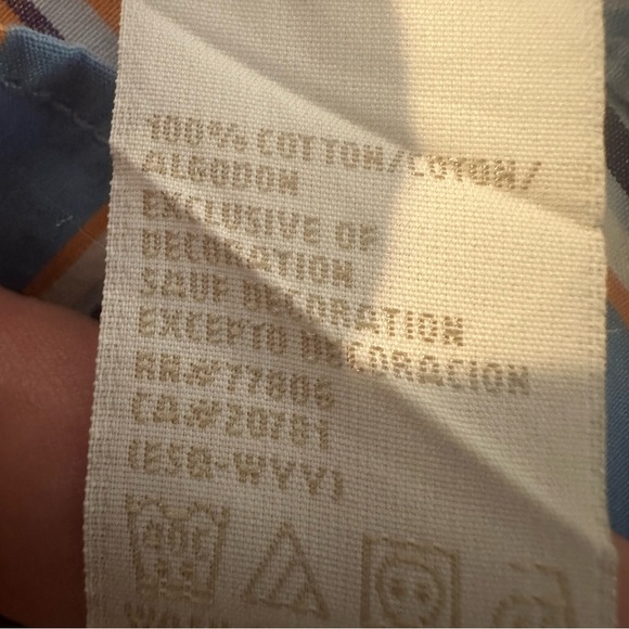 Vintage Tommy Hilfiger Y2K Women’s Pocketed Striped Button Up Size 12 - Picture 10 of 14